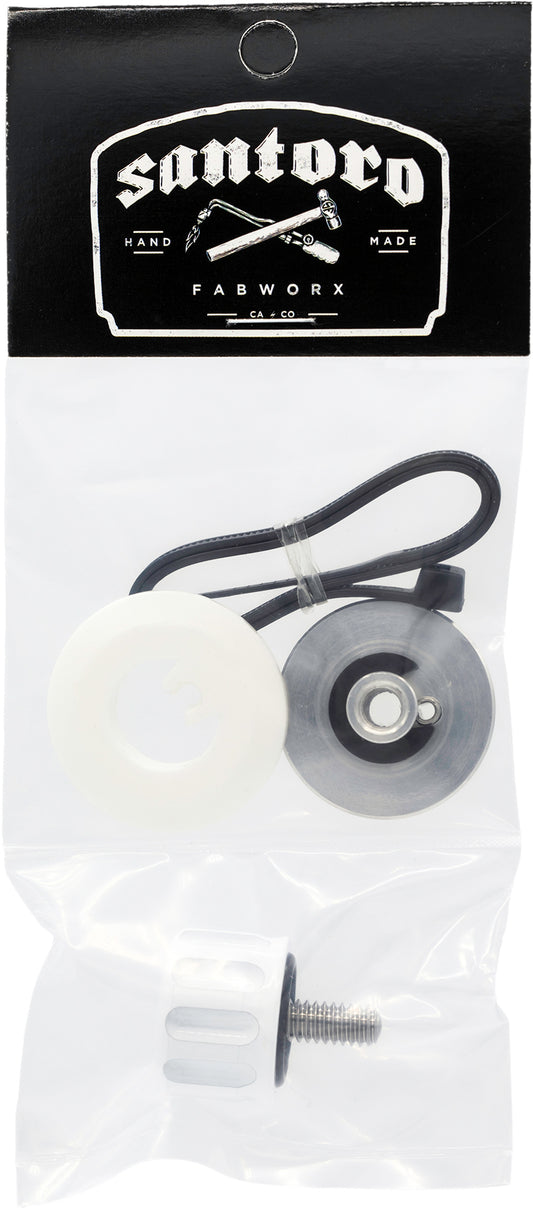 SANTORO FABWORX SF20011 white seat screw replacement part