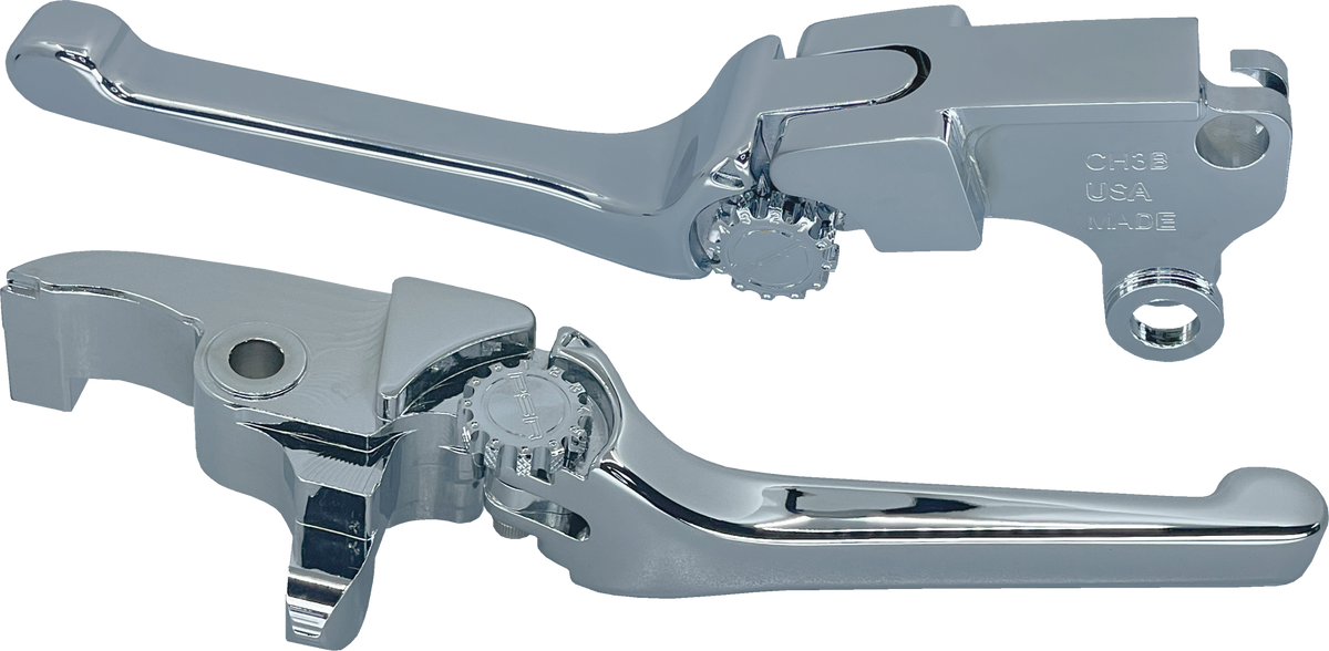 PSR 12-00667-20 Anthem Adjustable Lever Set Chrome for Select Indian Models
