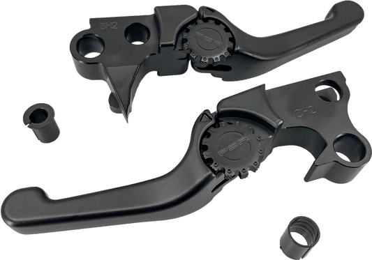 PSR Anthem Shorty Lever Set Black for Indian, Part Number 12-01651-22, SKU 581-8930