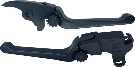 PSR 12-00667-22 Anthem Adjustable Lever Set for Indian Models, Black
