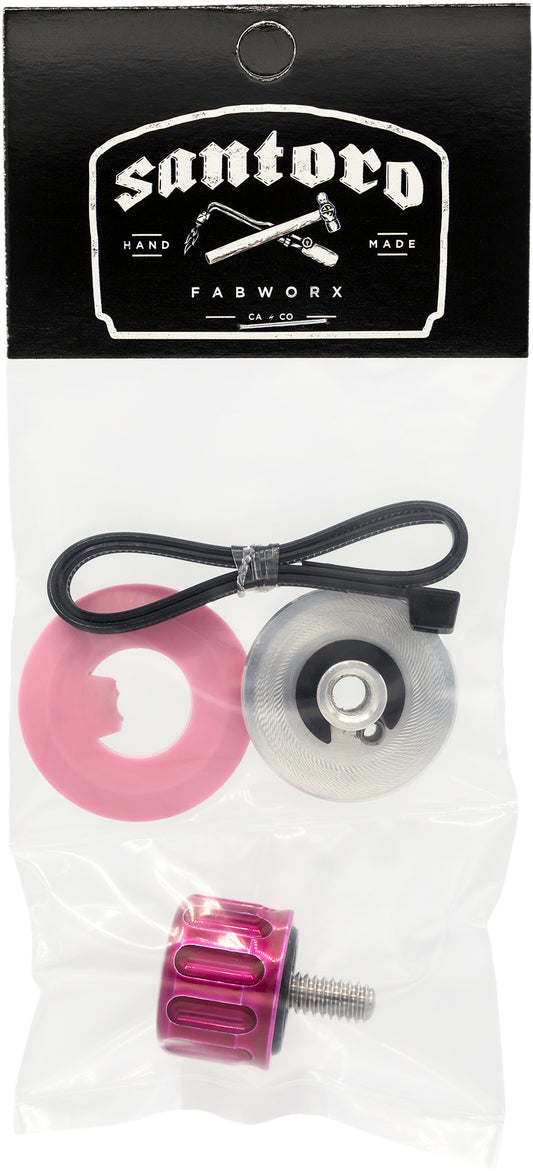 SANTORO FABWORX pink seat screw, part SF20010, SKU 750-03178