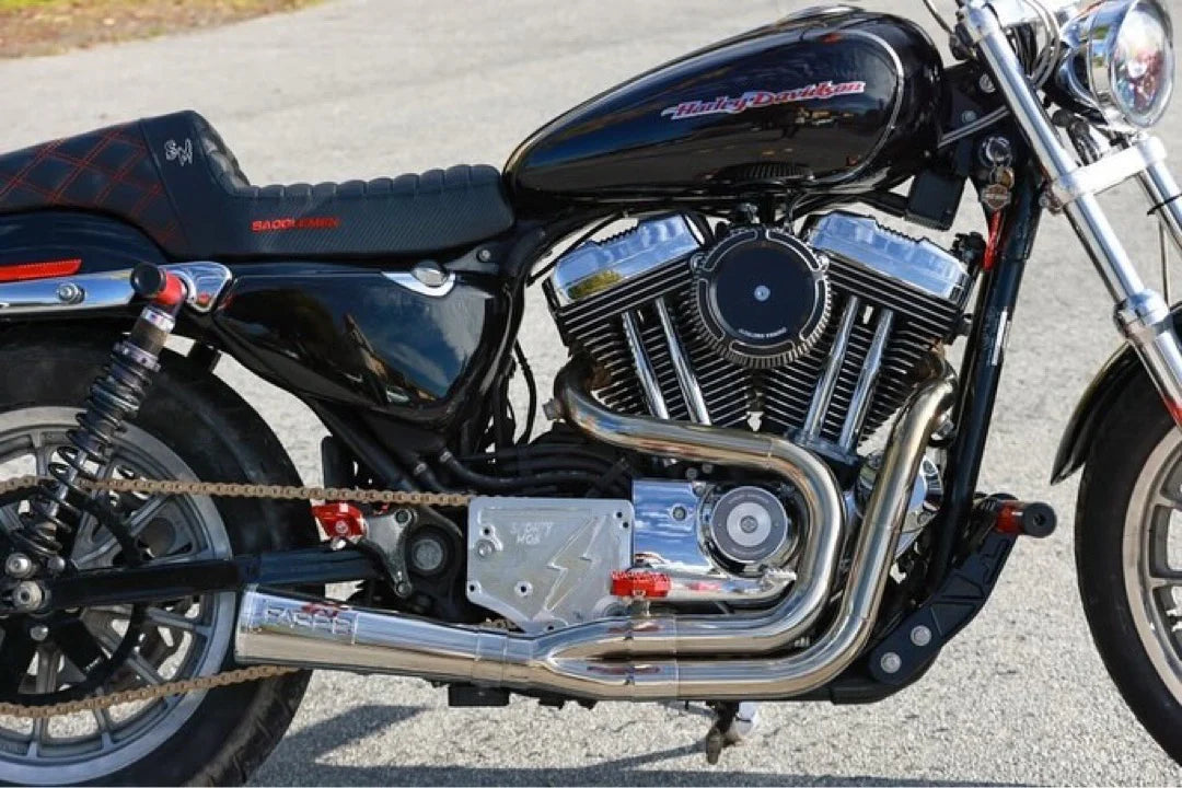 FAB28 INDUSTRIES STAINLESS 2:1 EXHAUST HARLEY DAVIDSON SPORTSTER 04-25