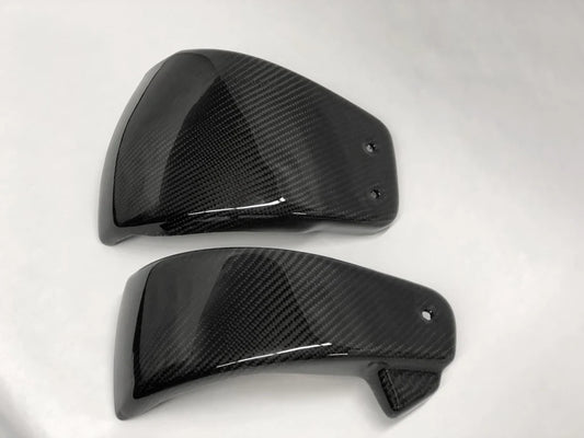 SPEED SHOP CARBON FIBRE SIDE COVERS HARLEY M8 SOFTAILS 18-24