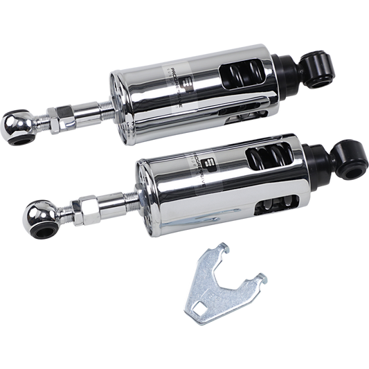 PROGRESSIVE 422 SERIES RAP SHOCKS CHROME HARLEY SOFTAILS 85-99 - The Speed Shop Canada