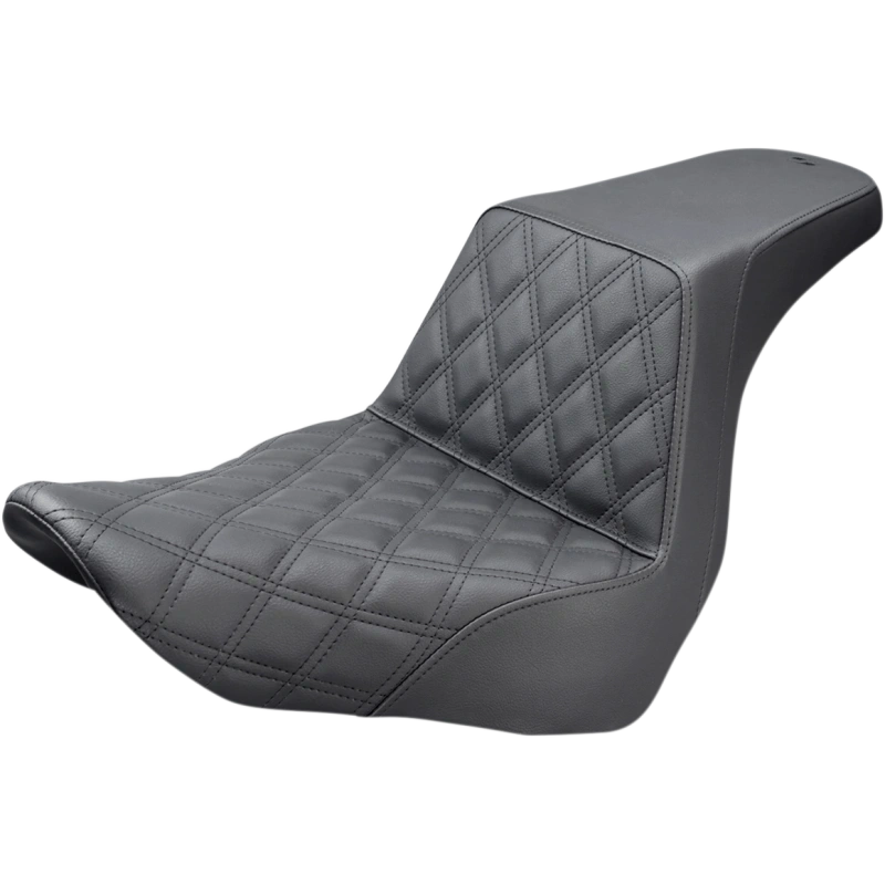 SADDLEMEN STEP UP FRONT L/S SEAT BLACK HARLEY SOFTAIL M8 FXLRS/FLSB 18-24