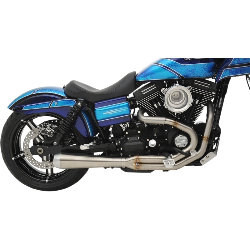 BASSANI RR3 STAINLESS 2:1 EXHAUST SYSTEMS 99-17 DYNA