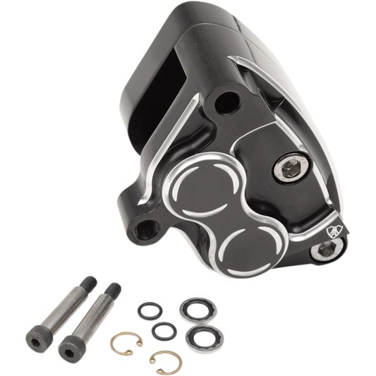 ARLEN NESS FRONT BRAKE CALIPER SET (2) BLACK 00-07 DUAL DISC MODELS