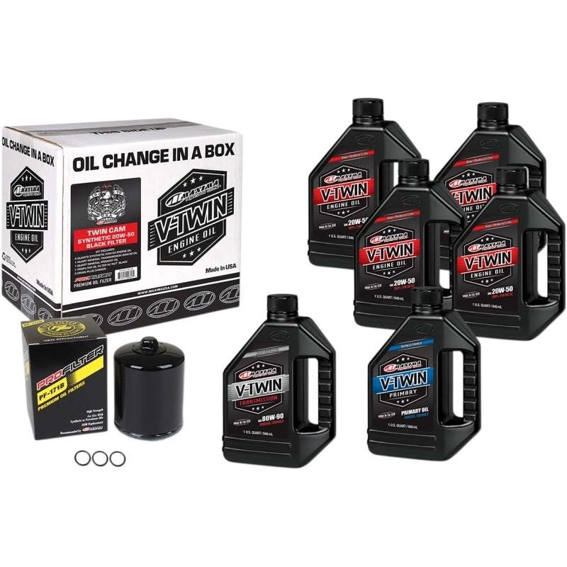 MAXIMA COMPLETE FLUID CHANGE IN A BOX HARLEY MODELS