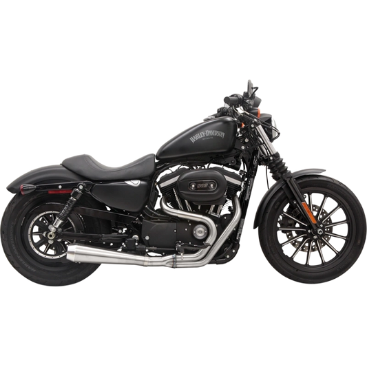 BASSANI RR3 STAINLESS 2:1 EXHAUST 86-23 XL SPORTSTER 883/1200