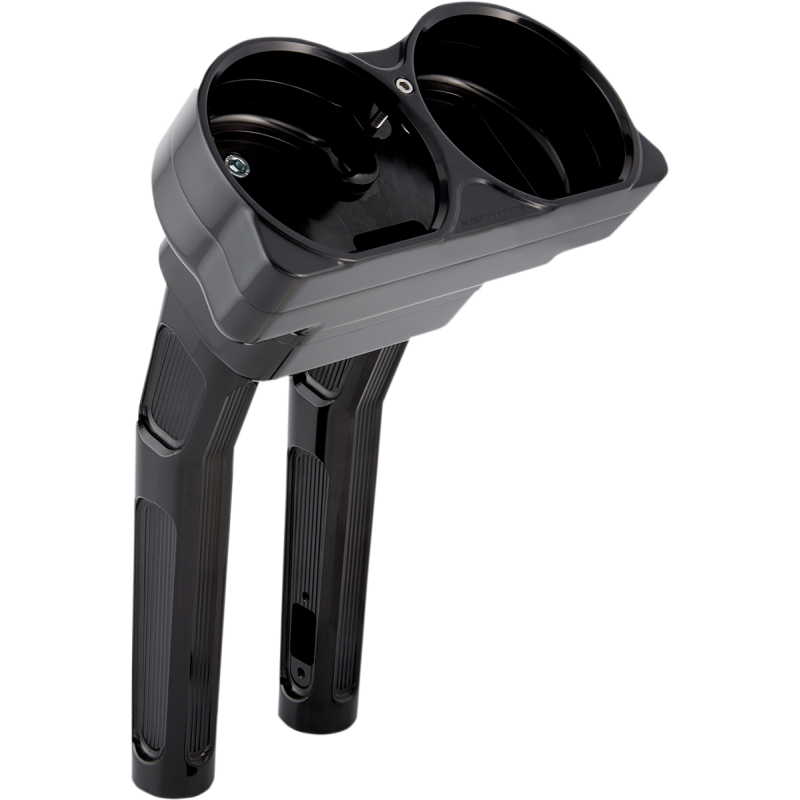 ARLEN NESS METHOD BLACK RISER AND GUAGE POD KIT HARLEY DAVIDSON MODELS ...