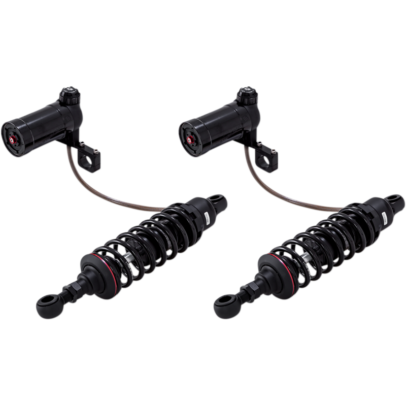 PROGRESSIVE 990 REMOTE RESERVOIR SHOCKS HARLEY BAGGERS