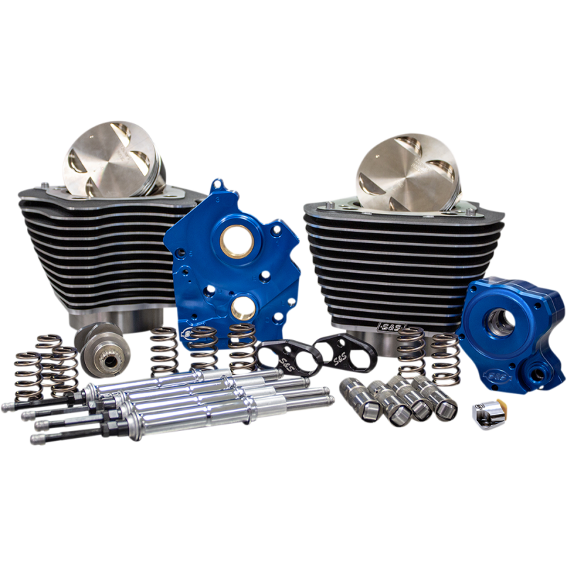 S&S CYCLE 124" POWER PACKAGE FOR M8 MODELS (OIL COOLED)