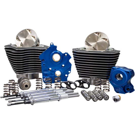 S&S CYCLE 124" POWER PACKAGE FOR M8 MODELS (OIL COOLED)