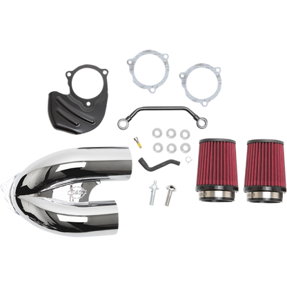 S&S CYCLE TWIN TUNED INDUCTION AIR FILTER KIT HARLEY 08-16 MODELS - The Speed Shop Canada