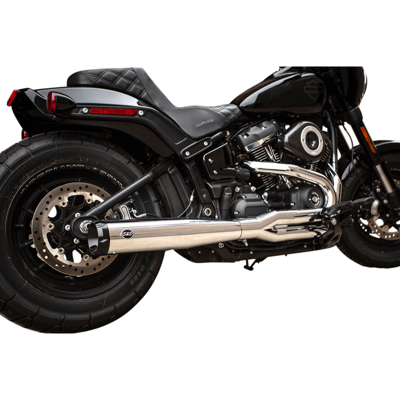 S&S CYCLE SUPERSTREET 2:1 EXHAUST 18-23 M8 SOFTAILS