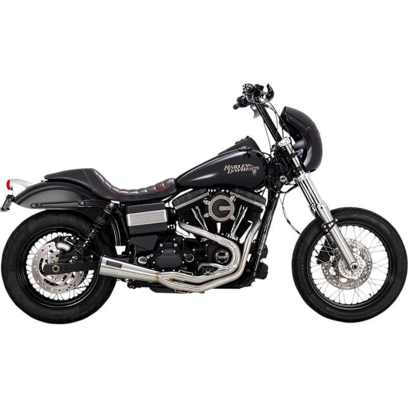 VANCE AND HINES UPSWEEP 2:1 EXHAUST HARLEY DYNA 99-17