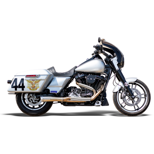 BASSANI COMPETITION RACE 2:1 STAINLESS EXHAUST 17-23 BAGGERS