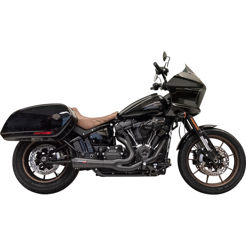 BASSANI RIPPER SHORTY 2:1 EXHAUST HARLEY SOFTAILS FXLRST MODELS