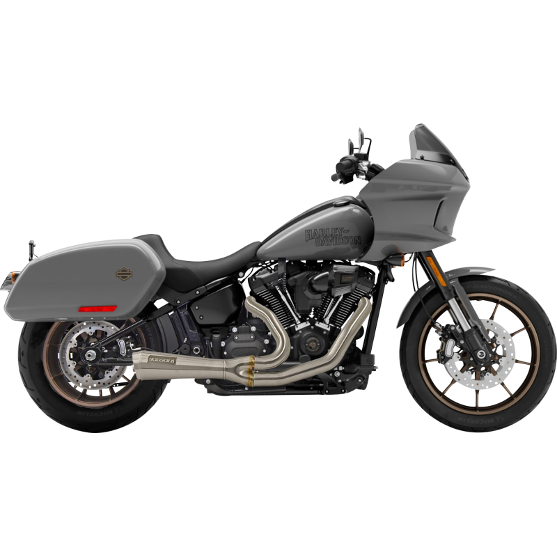 BASSANI RIPPER SHORTY 2:1 EXHAUST HARLEY SOFTAILS FXLRST MODELS