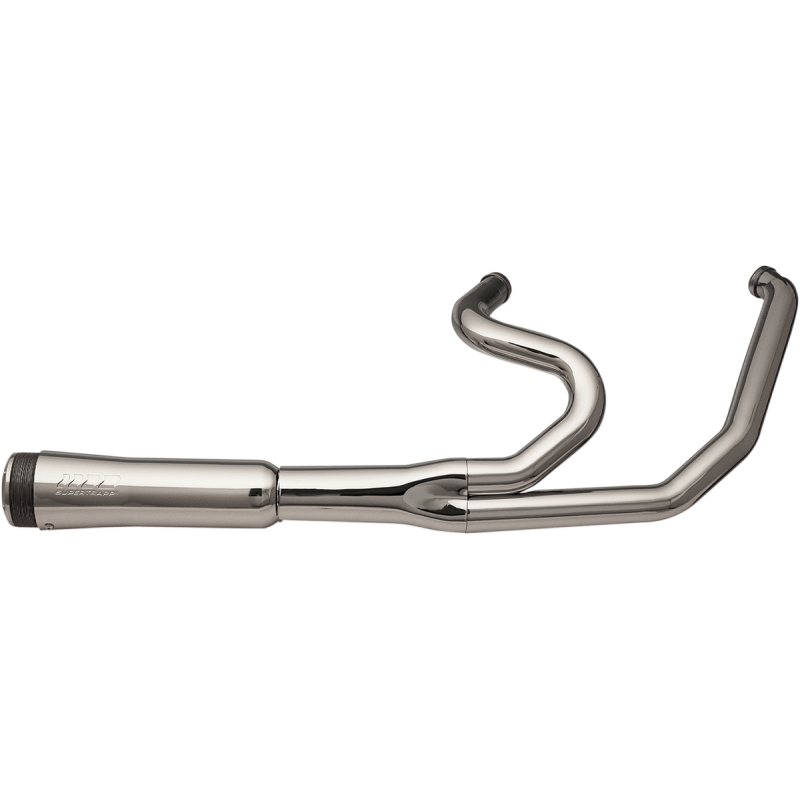 SUPERTRAPP FATSHOT 2:1 CHROME EXHAUST 12-17  HARLEY SOFTAILS