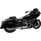VANCE AND HINES 2:1 HO RR SHORTY PCX EXHAUST HARLEY DAVIDSON BAGGERS 17-25 - The Speed Shop Canada